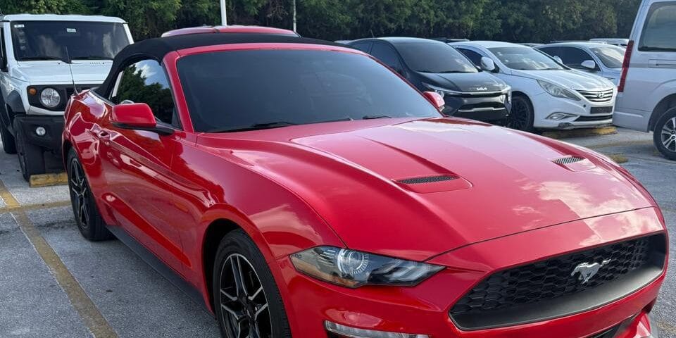 Convertible car rental in Punta Cana