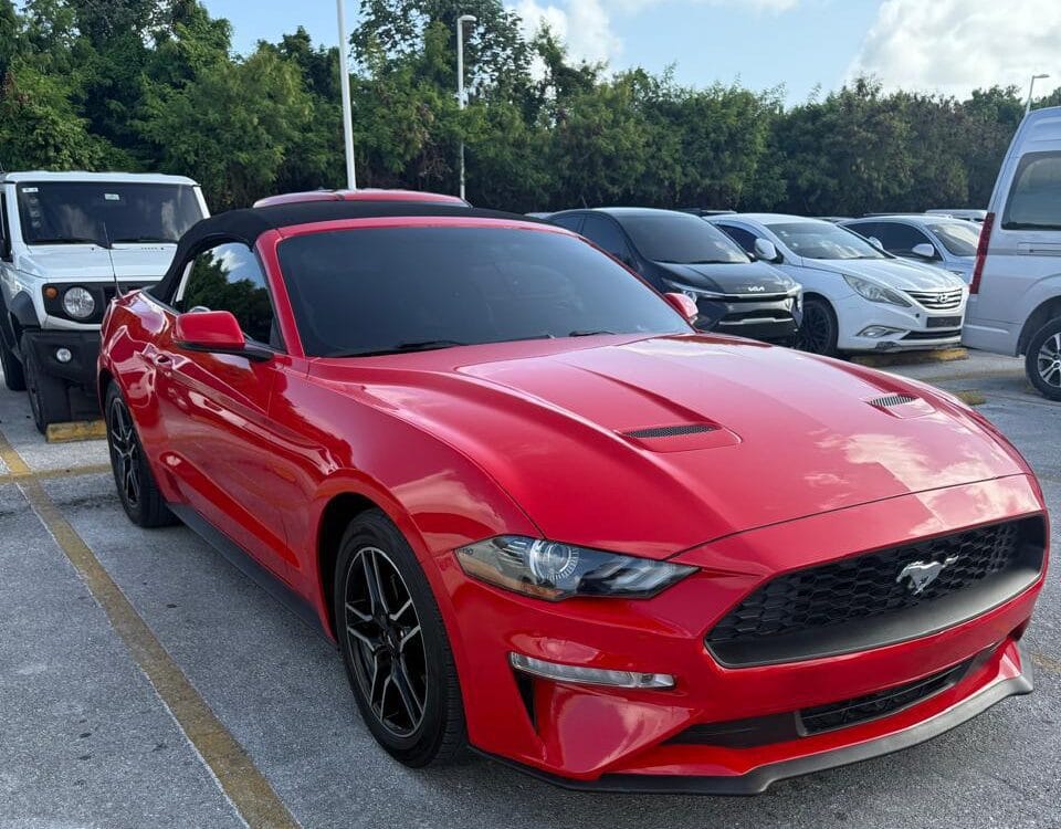Convertible car rental in Punta Cana