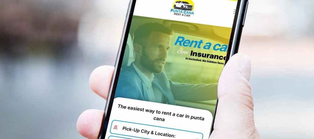 Online car rental booking in Punta Cana