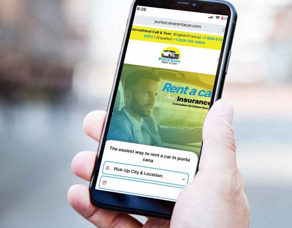 Online car rental booking in Punta Cana